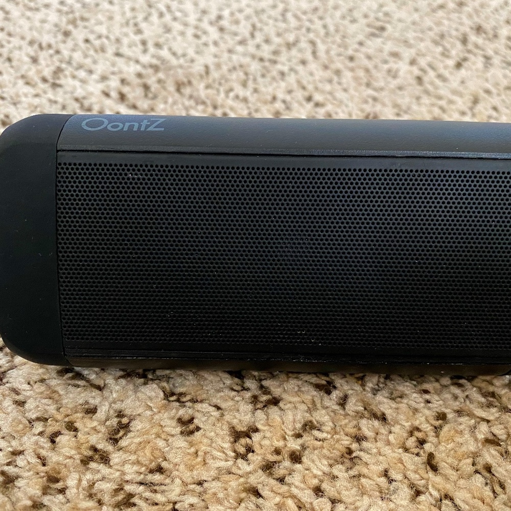 set of 2 oontz bluetooth speakers ,waterproof